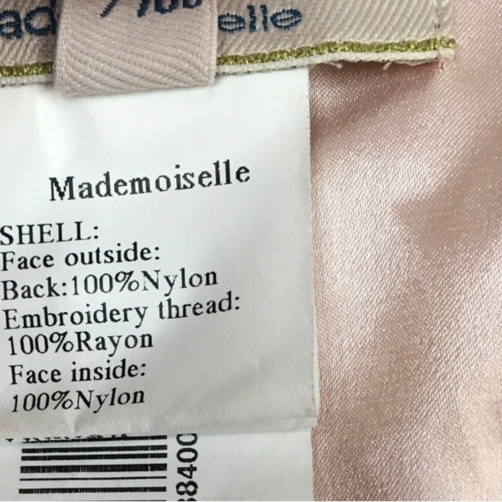 Mademoiselle Tulle Lace Embroidered Skirt 4 Pink Balletcore Romantic Feminine - Picture 11 of 13
